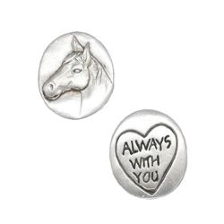 Always With You - Horse - Pocket Pewter Token